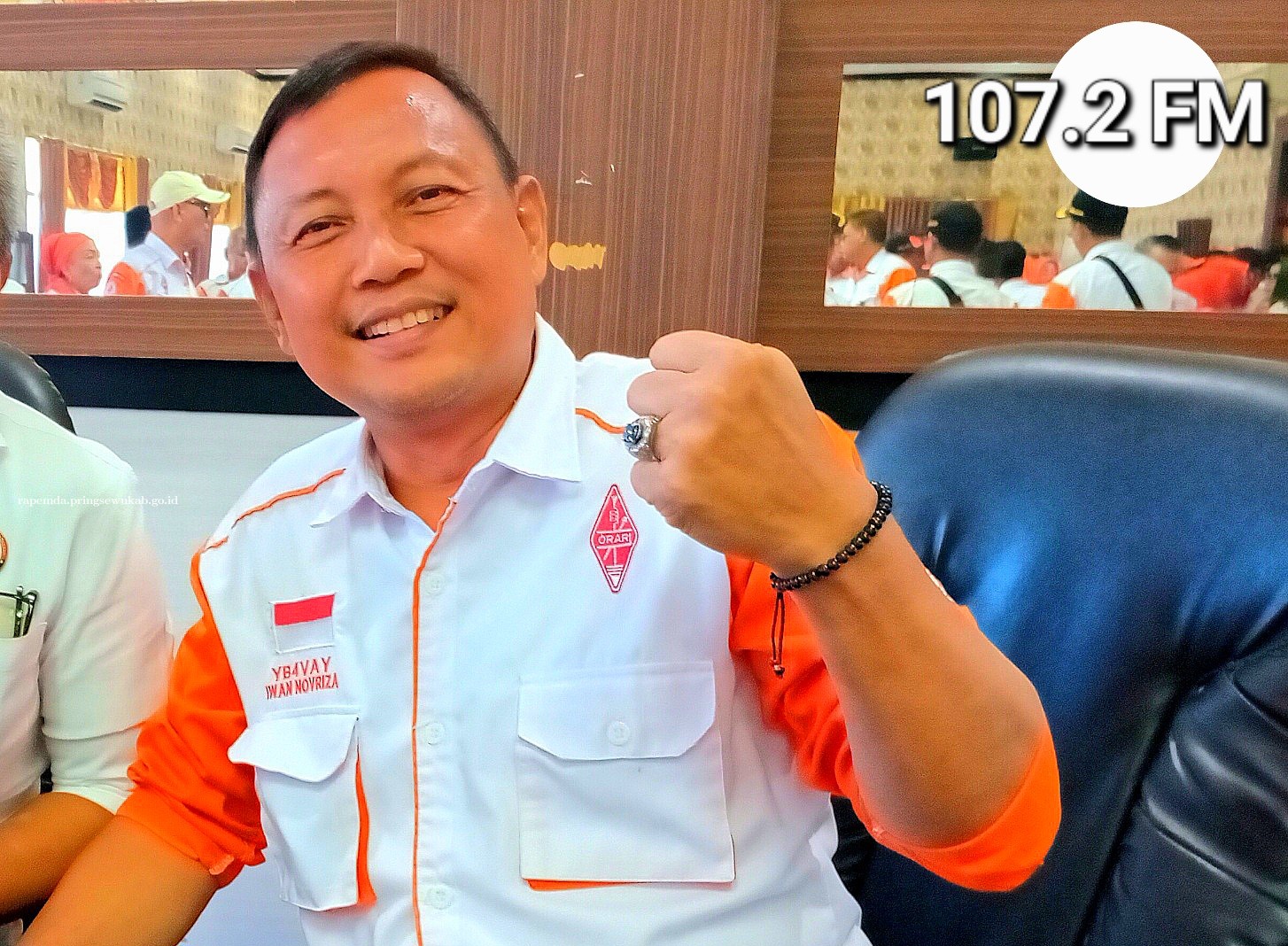 Iwan Novriza Kembali Pimpin ORARI Daerah Lampung 