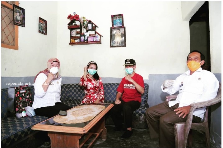 Dinyatakan Sembuh, Pasien Covid-19 dari Pringsewu Diperbolehkan Pulang