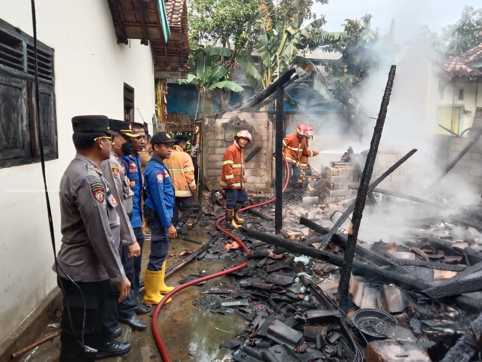 Rumah Warga  Podosari Terbakar