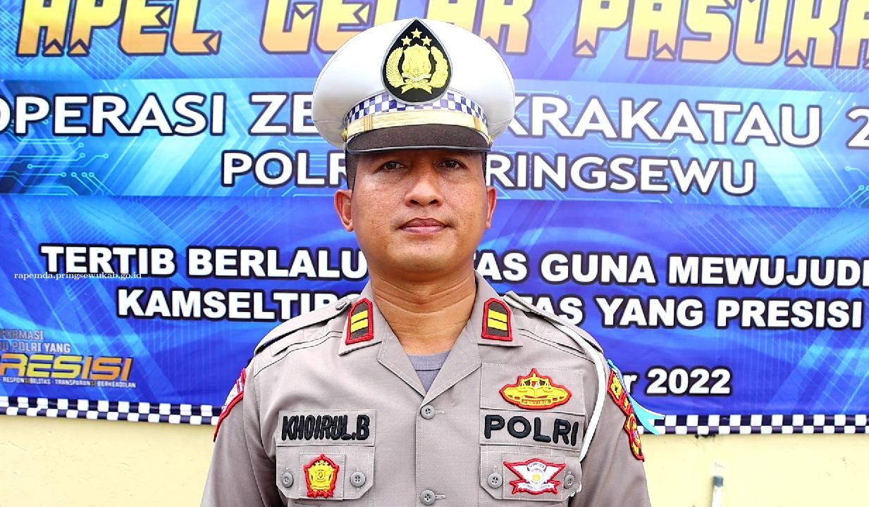 Operasi Zebra Krakatau 2022 Dimulai, Kasat Lantas Polres Pringsewu Imbau Masyarakat Patuhi Peraturan