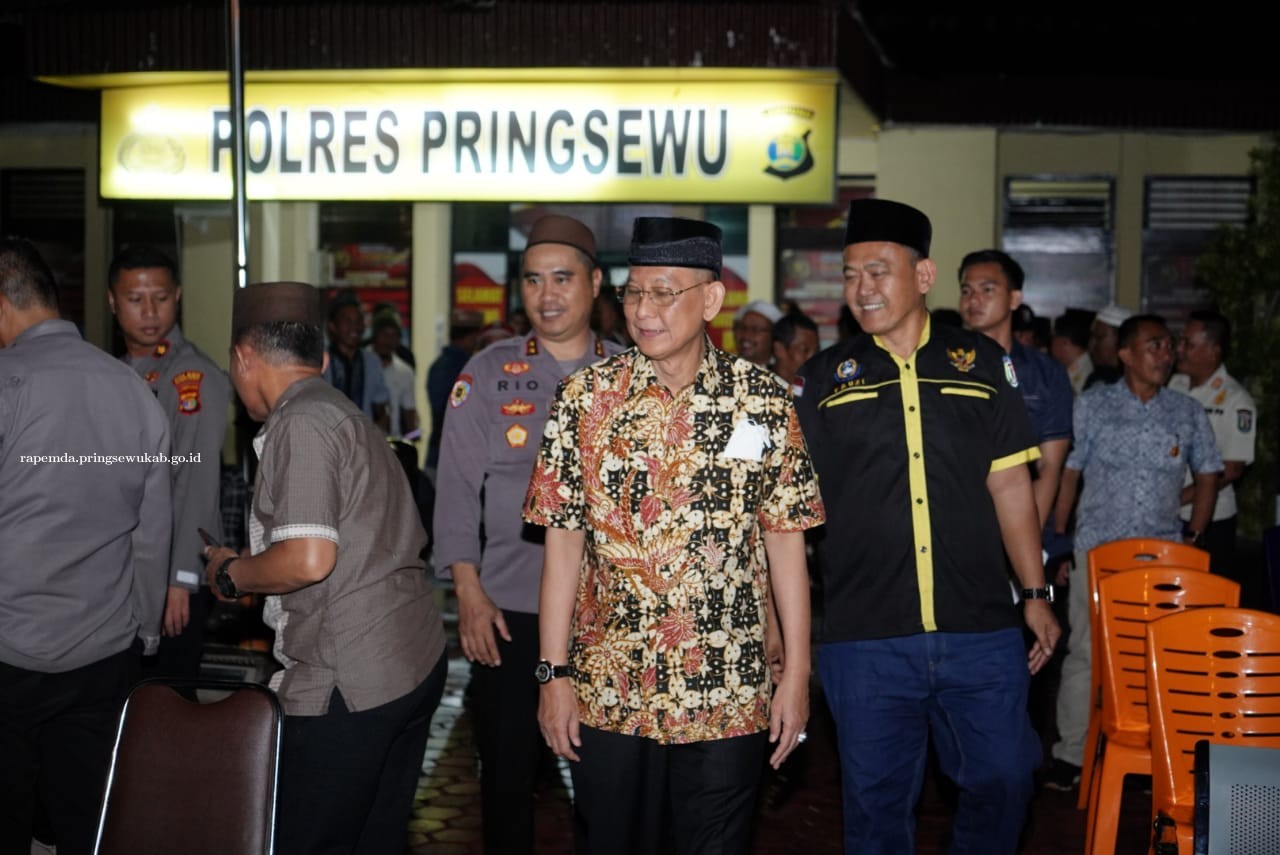 Pemkab & Polres Pringsewu Doa Bersama Tragedi Kanjuruhan