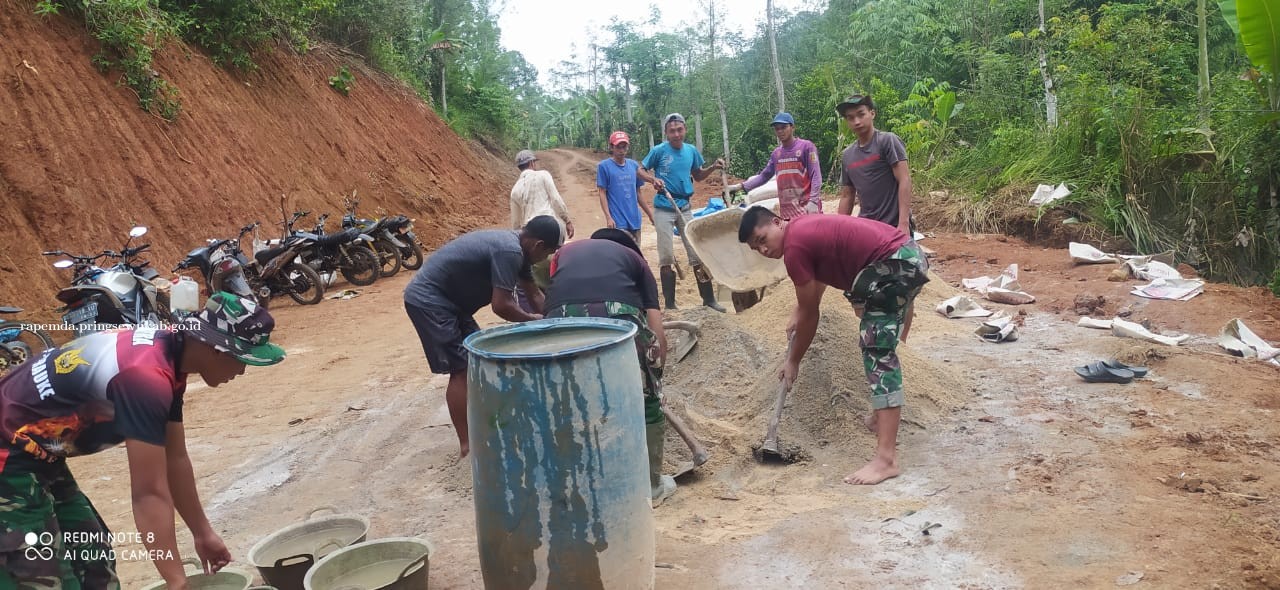 TMMD Ke-115 Kodim 0424/TGM, Antusias Masyarakat Sangat Tinggi 