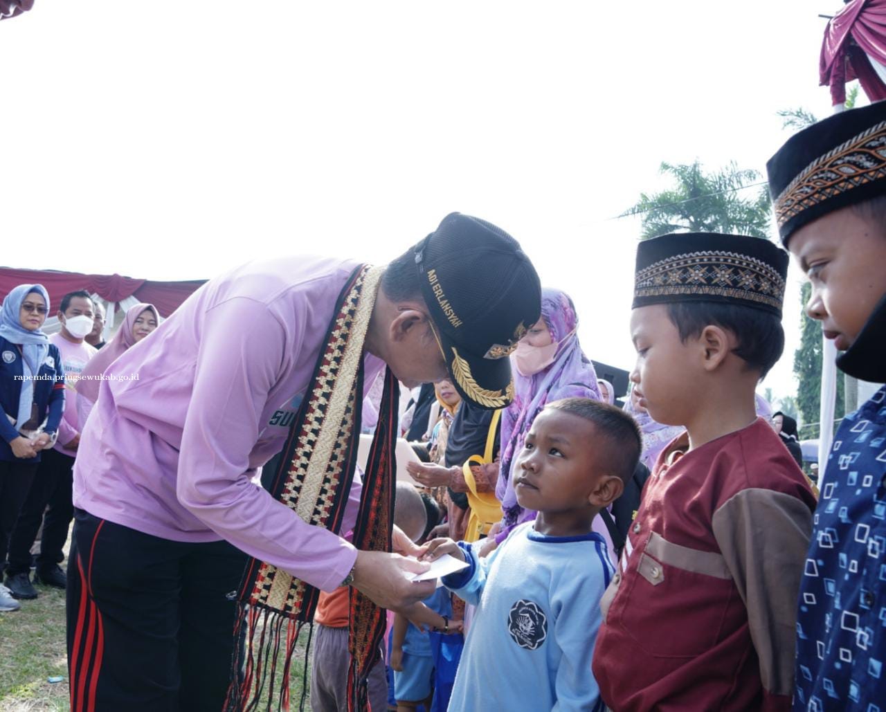 Pj. Bupati Pringsewu Hadiri Germas, HCTPS & Aksi Cegah Stunting di Sukoharjo