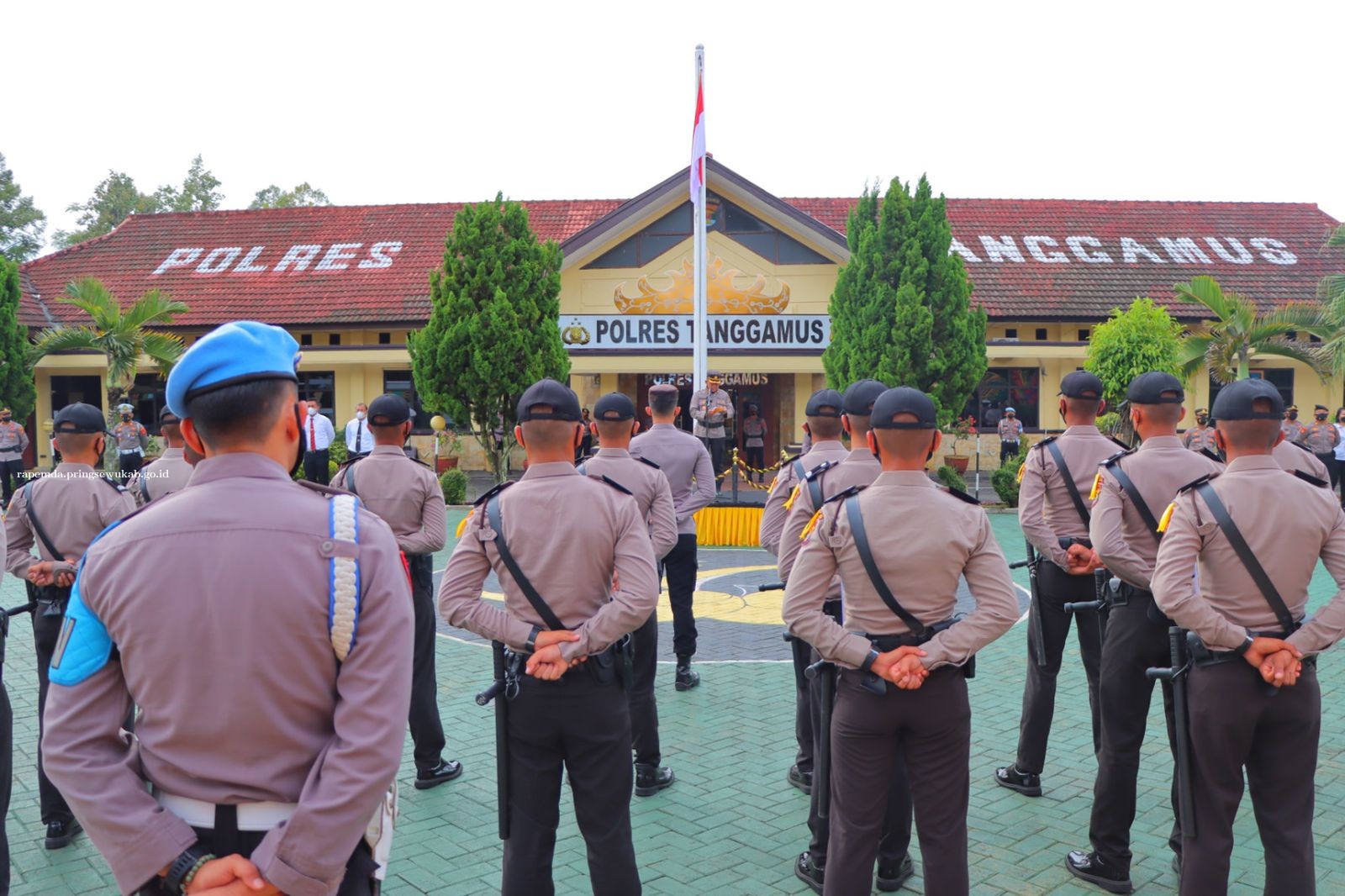 15 Siswa Diktuk Polri SPN Polda Lampung Latja Di Tanggamus