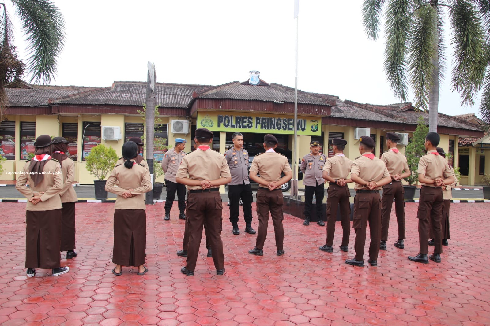 Peserta Pertikaranas IV Dari Pringsewu Dapat Pengarahan Ketua Mabisaka