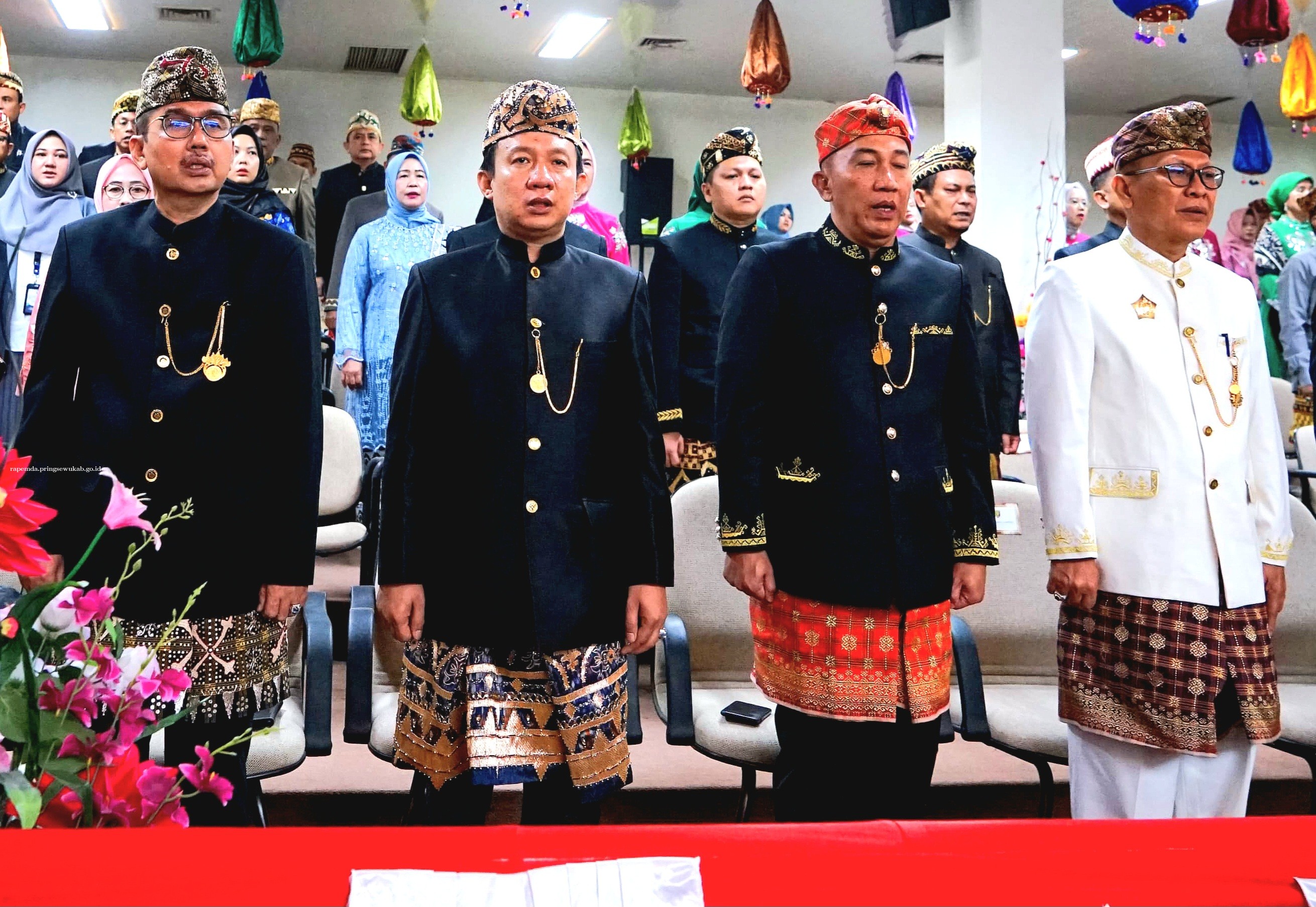 Penjabat Bupati Pringsewu Hadiri Rapat Paripurna Istimewa HUT Provinsi Lampung 