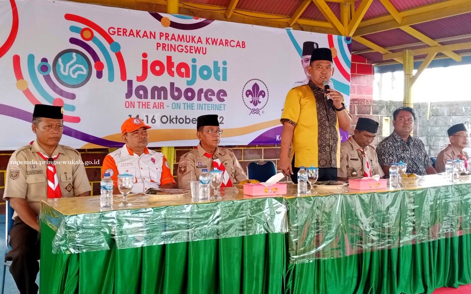 Kwarcab Pringsewu Ikuti JOTA-JOTI 2022