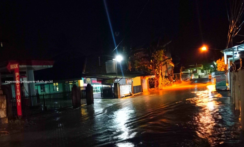 Sejumlah Pekon Di Pringsewu Terendam Banjir