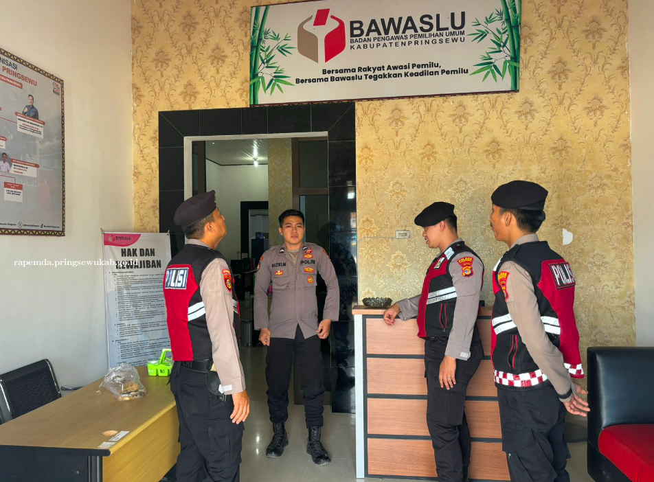 Polres Pringsewu Tingkatkan Pengamanan Pasca Pemilukada Serentak 